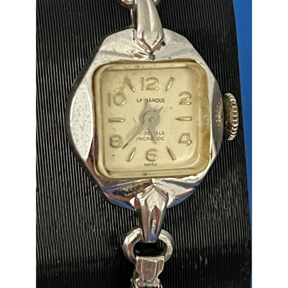 VINTAGE Ladies Deco la marque watch 10K Gold case RGP 4 REPAIR